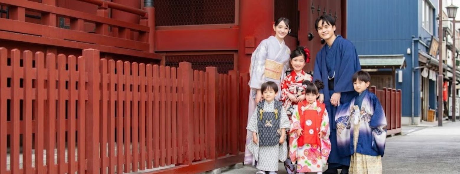 Kyoto, Asakusa Kimono Rental VASARA 's Shichi-Go-San Plan